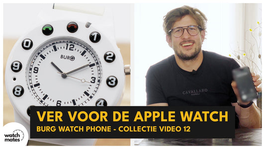 De vergeten voorganger van de smartwatch: De Burg Watch Phone