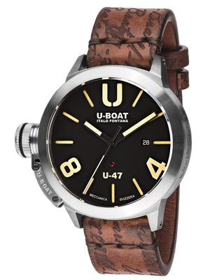 U-Boat 8105 Classico U-47 Automatisch 100M Herenhorloge 47mm
