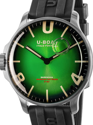 U-Boat 8702/E Darkmoon Green SS Soleil Capsoil Men's Watch 44mm