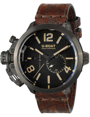 U-Boat 8805 Capsule Titanium BK BE Automatisch Herenhorloge 50mm