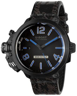 U-Boat 8806 Capsule PVD BK BL Automatisch Herenhorloge 50mm