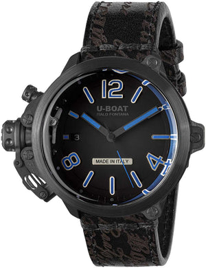 U-Boat 8808 Capsule PVD BK BL Automatisch Herenhorloge 45mm