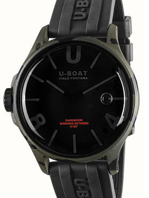 U-Boat 9553 Darkmoon Grey Camouflage Capsoil Men's Watch 44mm