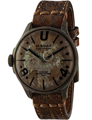 U-Boat 9600/A Darkmoon Unico Capsoil 50M Men's Watch 44mm