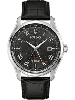 Bulova 96B387 Wilton GMT Automatisch Herenhorloge 43mm