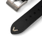 Horlogeband Nuvo Zwart 22 mm