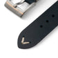Horlogeband Nuvo Blauw 20 mm