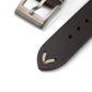 Horlogeband Nuvo Donkerbruin 20 mm