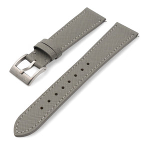 Watch Mates Horlogeband Luno Grijs 21 mm
