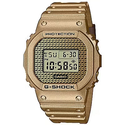 CASIO G-SHOCK Mod. THE ORIGIN - GOLD CHAIN Limited Edt. Special Pack + 2 Extra straps + 2 Extra Bezels ***SPECIAL PRICE***-1