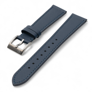 Watch Mates Horlogeband Luno Marineblauw 22 mm