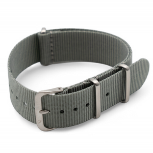 Watch Mates NATO Strap Grijs 18 mm