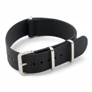 Watch Mates NATO Strap Black 22 mm