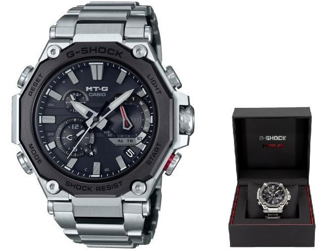 Casio G - Shock Master of G Metal Twisted - G Dual Core Guard MTG - B2000D - 1AER - Watch Mates