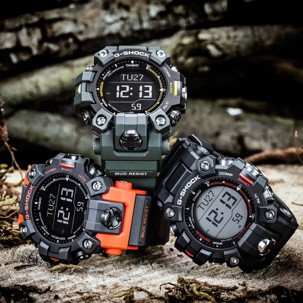 Casio G - Shock Master of G Mudman Army Green GW - 9500 - 3ER - Watch Mates