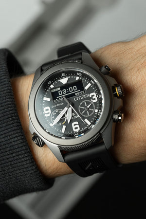 Citizen JV1007-07E Promaster 35th Anniversary Eco-Drive Combination 44mm