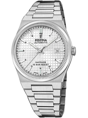 Festina F20028/1 Swiss Made Rivé Automatisch Herenhorloge 40mm