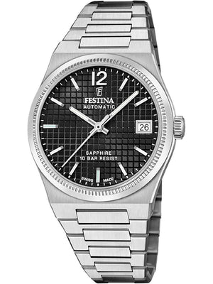 Festina F20029/6 Swiss Made Rivé Automatisch Dameshorloge 35mm