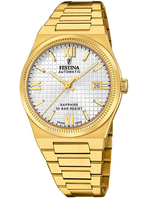 Festina F20032/1 Swiss Made Rivé Automatisch Herenhorloge 40mm