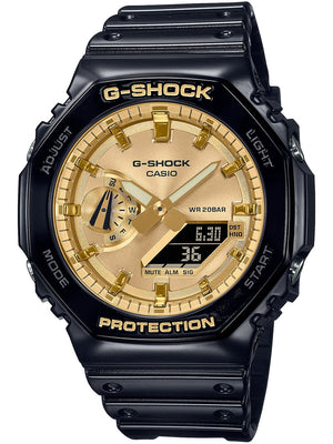 Casio G-Shock GA-2100GB-1AER OAK Gold Dial Herenhorloge 45mm