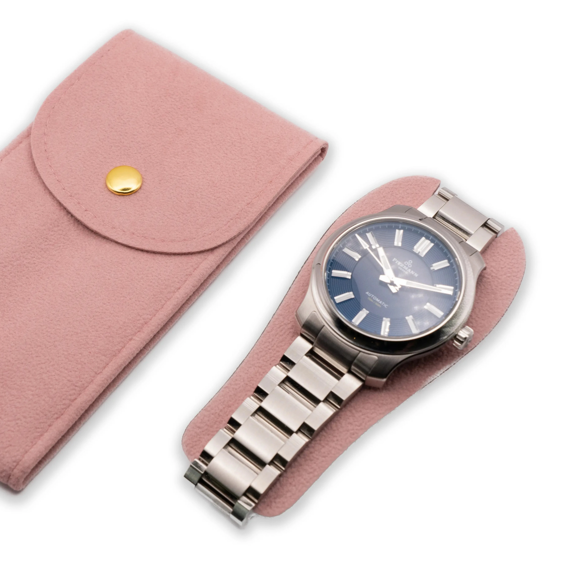 Horloge Pouch - Roze - Watch Mates