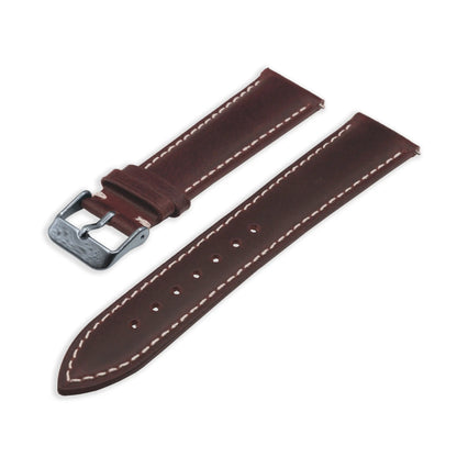 Leren Horlogebandje - Bruin - Watch Mates