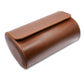 Leren Watch Roll - 2 slots - Watch Mates
