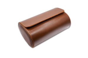 Leren Watch Roll - 2 slots - Watch Mates