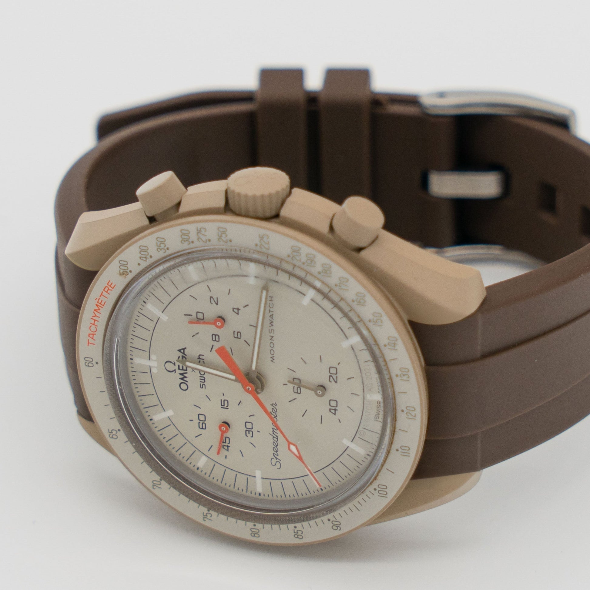 MoonSwatch horlogebandje - Bruin - Watch Mates
