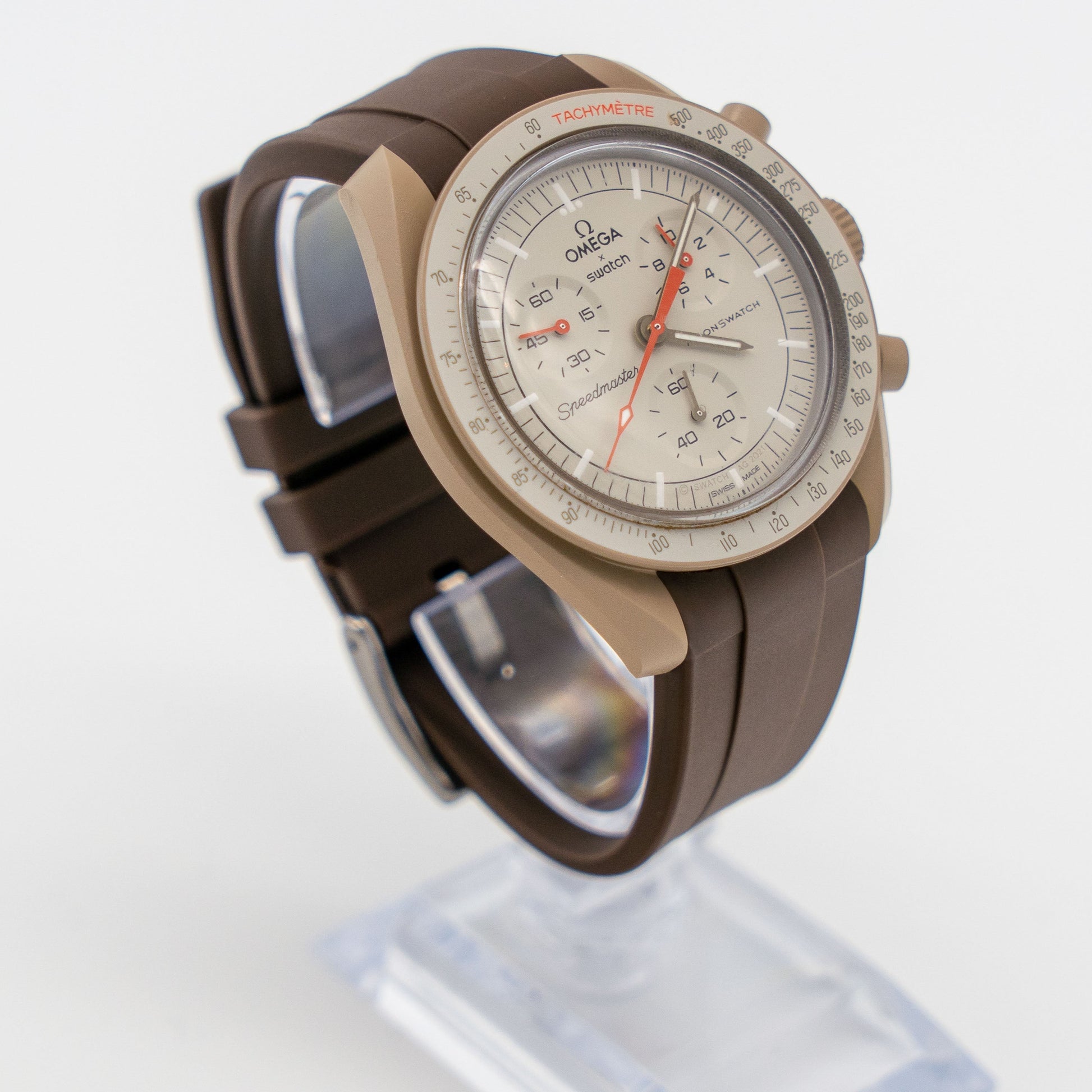 MoonSwatch horlogebandje - Bruin - Watch Mates
