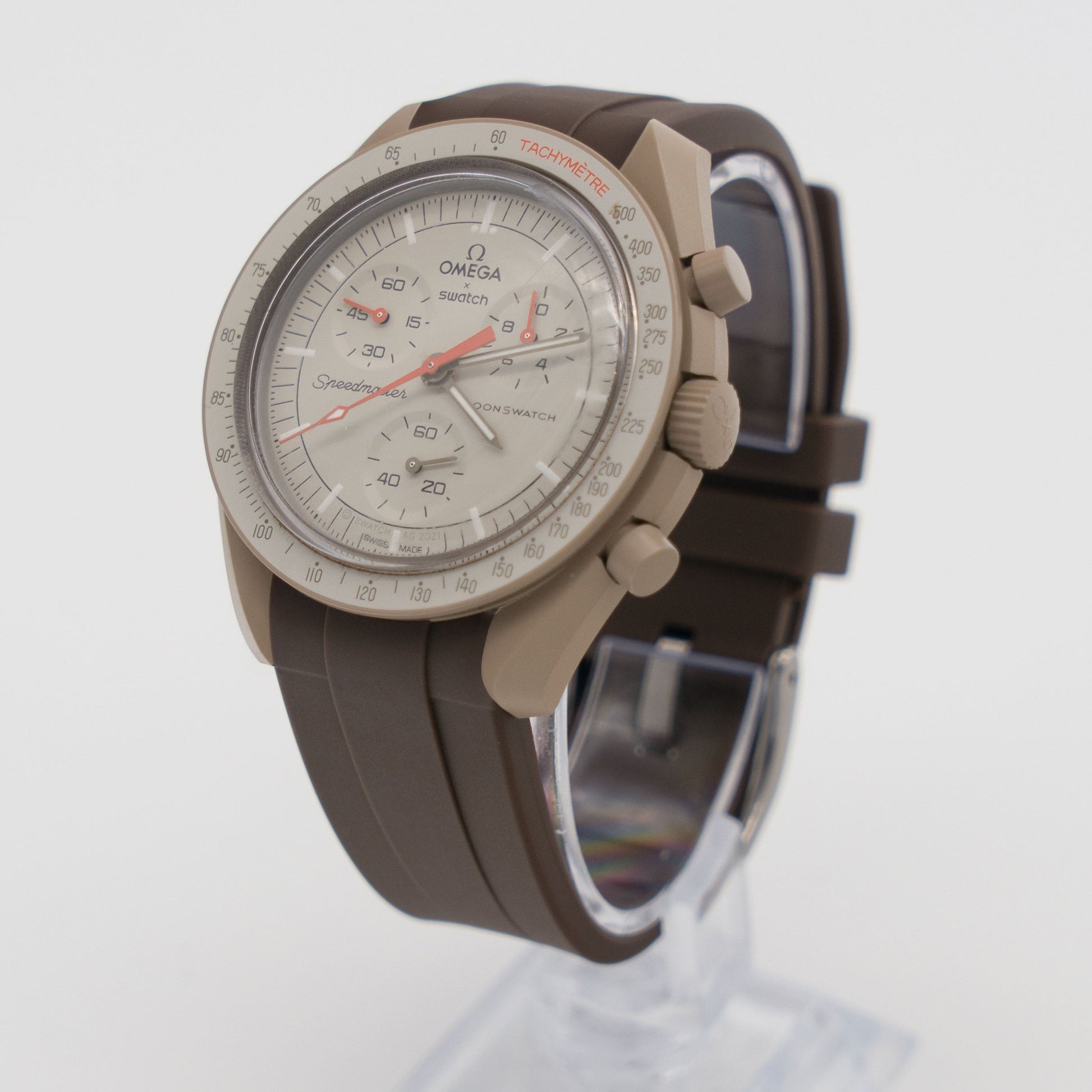 MoonSwatch horlogebandje - Bruin - Watch Mates