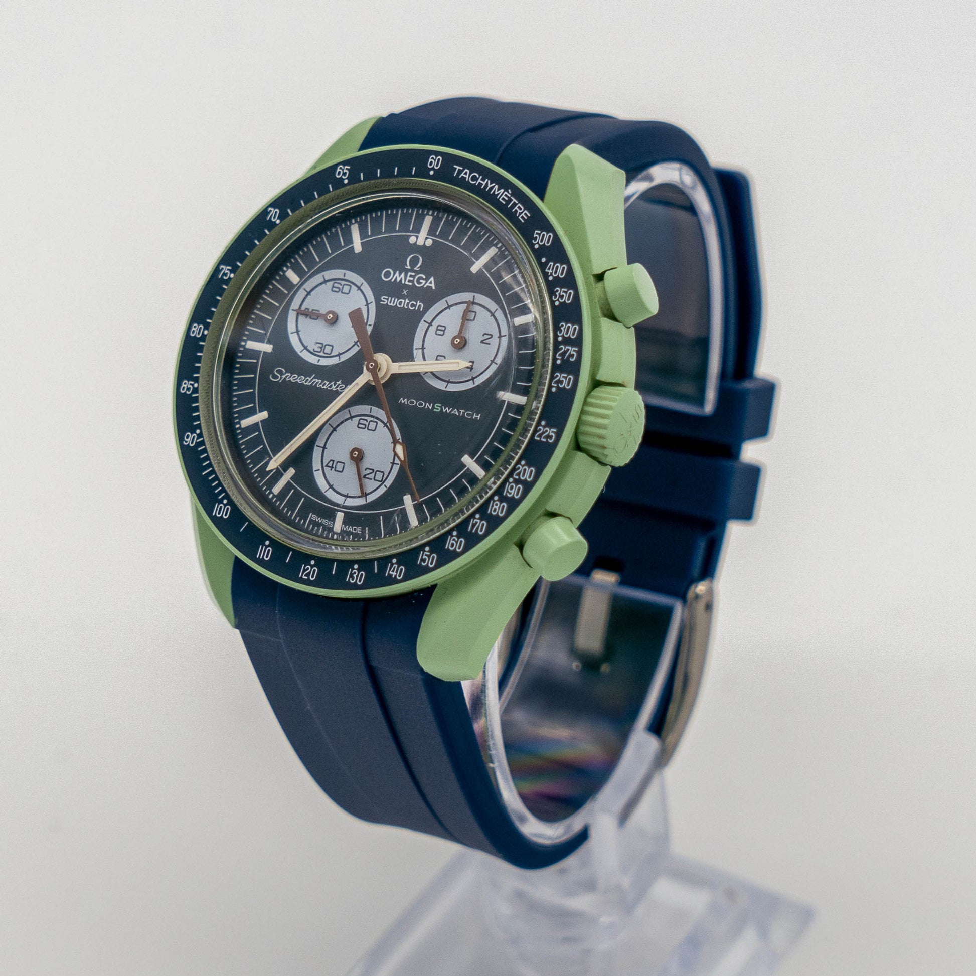 MoonSwatch horlogebandje - Donkerblauw - Watch Mates