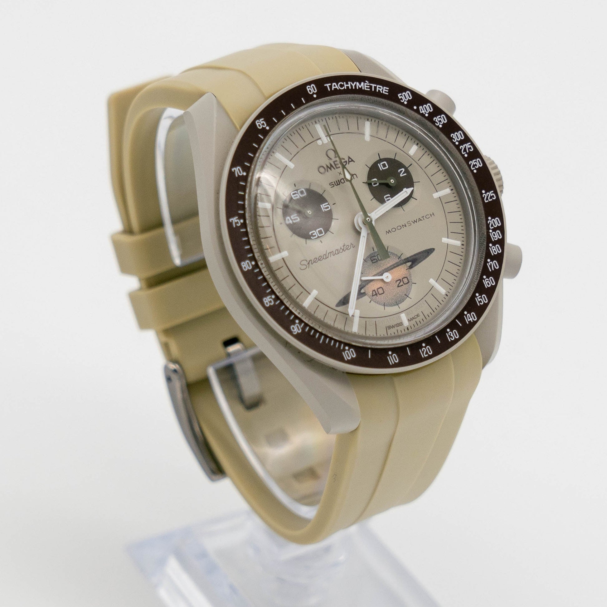 MoonSwatch horlogebandje - Khaki - Watch Mates