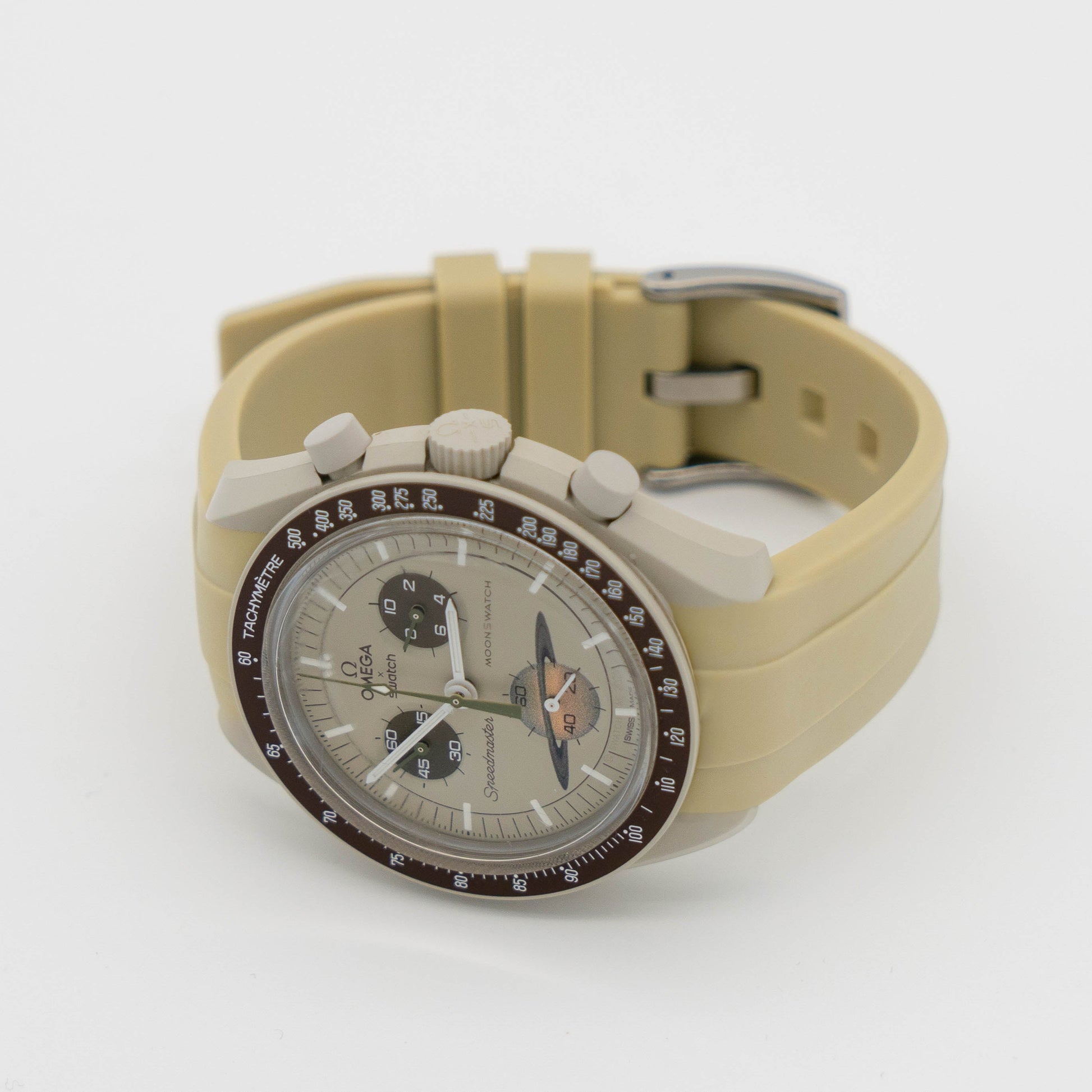 MoonSwatch horlogebandje - Khaki - Watch Mates