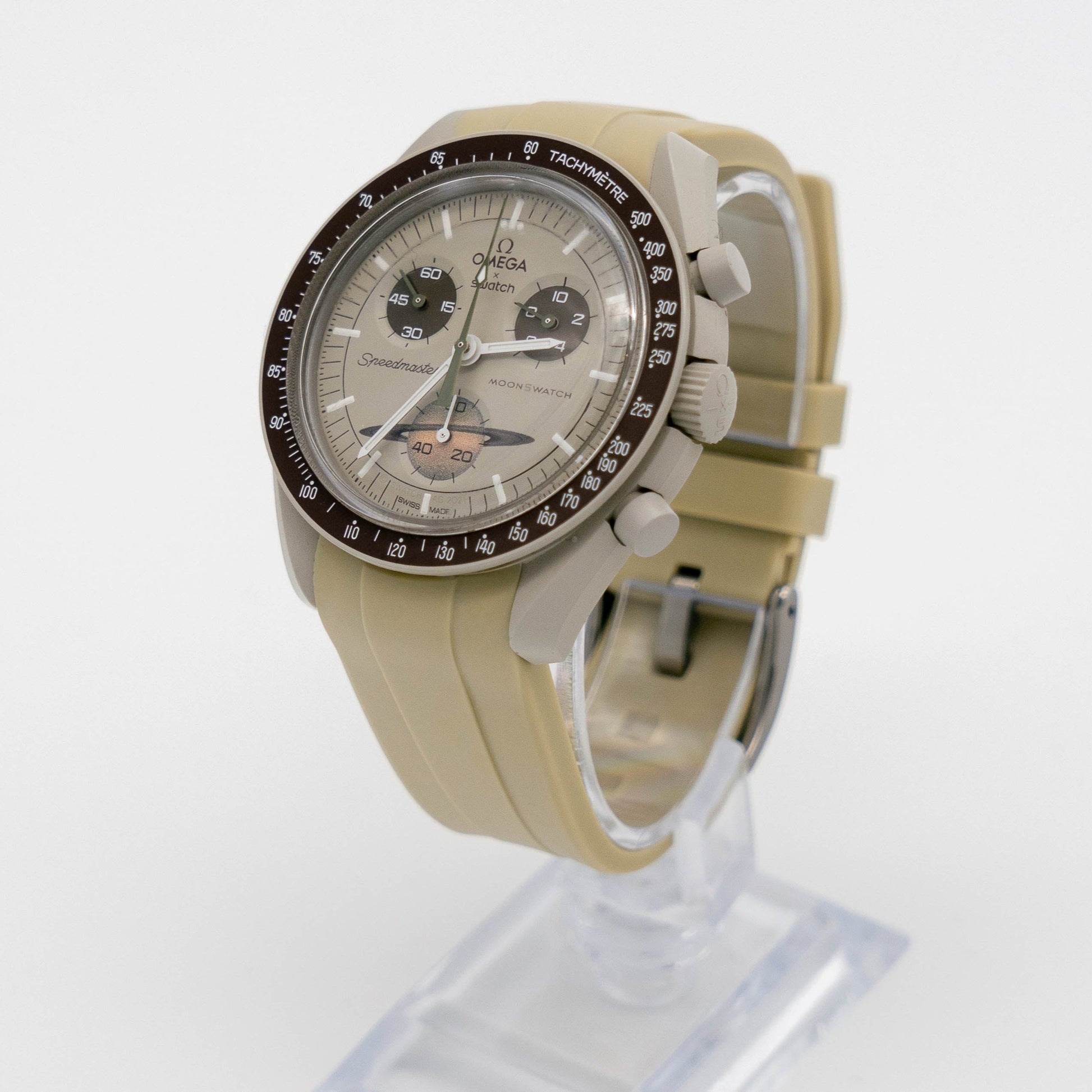 MoonSwatch horlogebandje - Khaki - Watch Mates