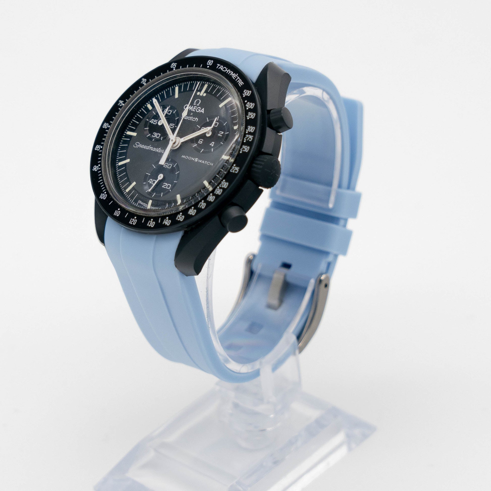 MoonSwatch horlogebandje - Lichtblauw - Watch Mates