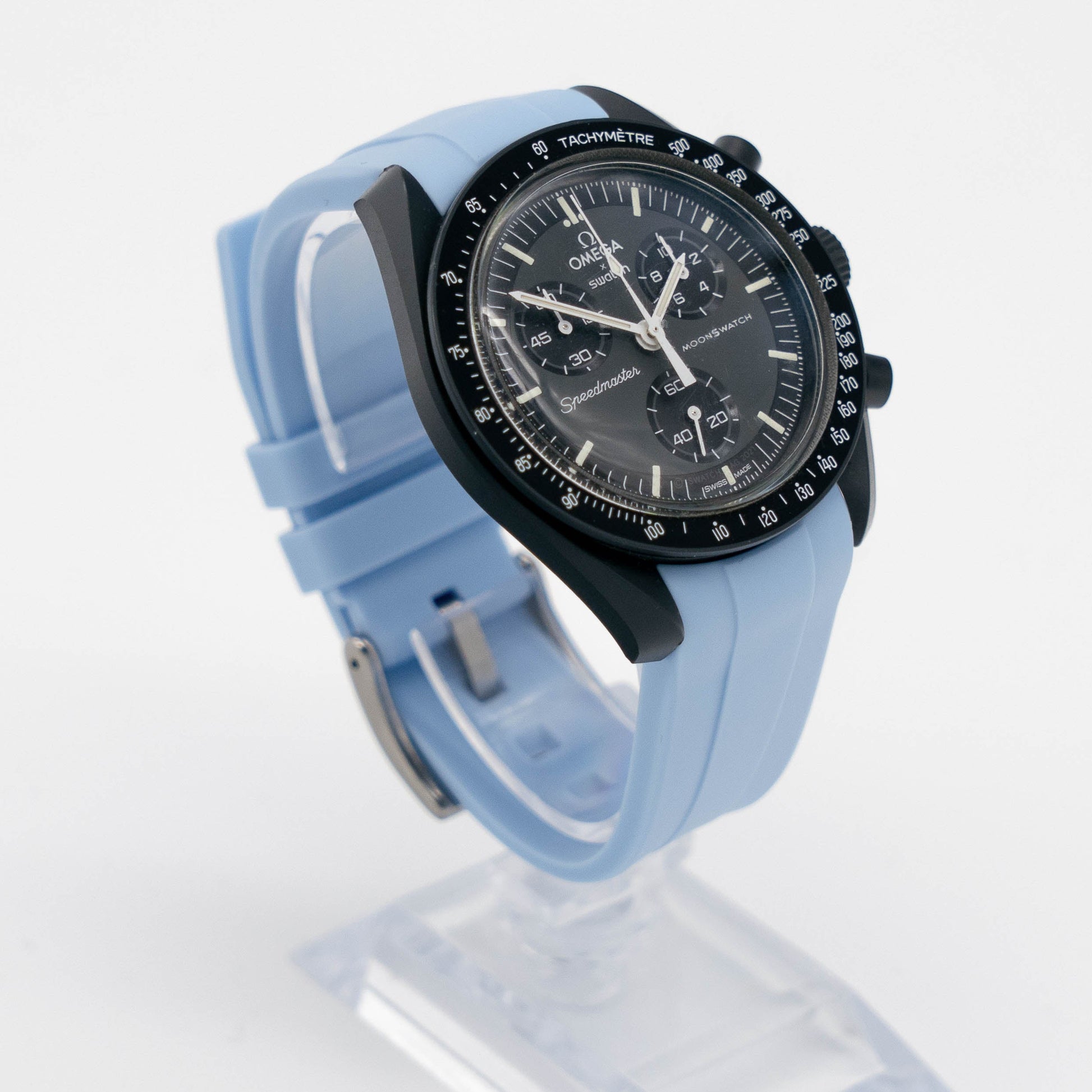 MoonSwatch horlogebandje - Lichtblauw - Watch Mates
