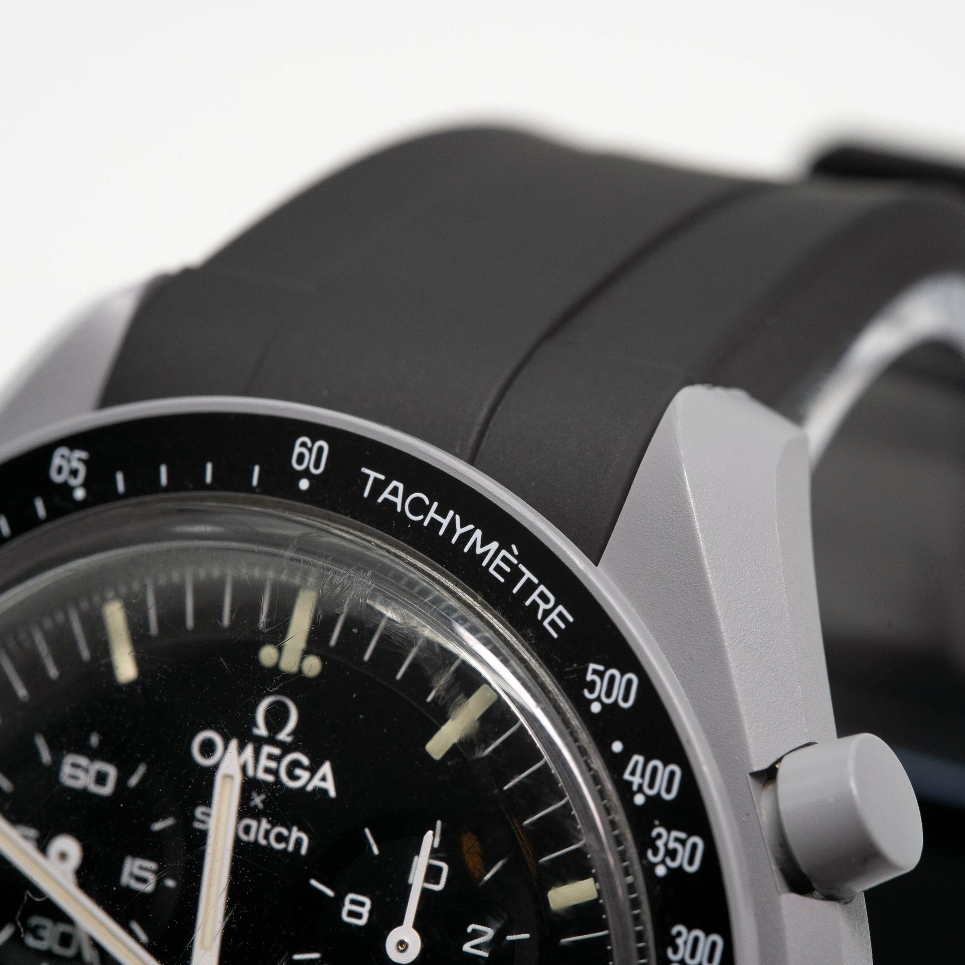 MoonSwatch horlogebandje - Zwart - Watch Mates