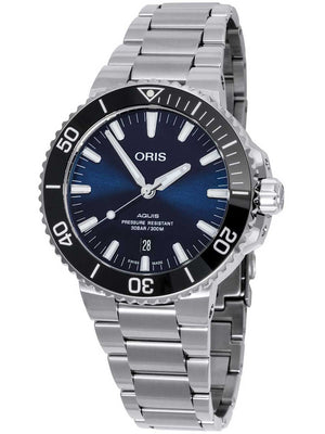 Oris 01 733 7730 4135-07 8 24 05PEB Aquis Date Automatisch Herenhorloge 43mm
