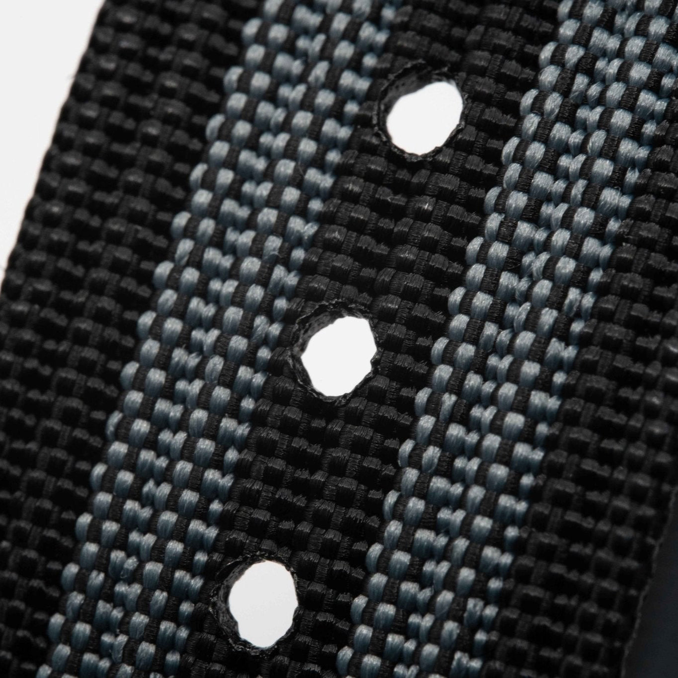 Premium Nato Strap - Zwart & Grijs - Watch Mates