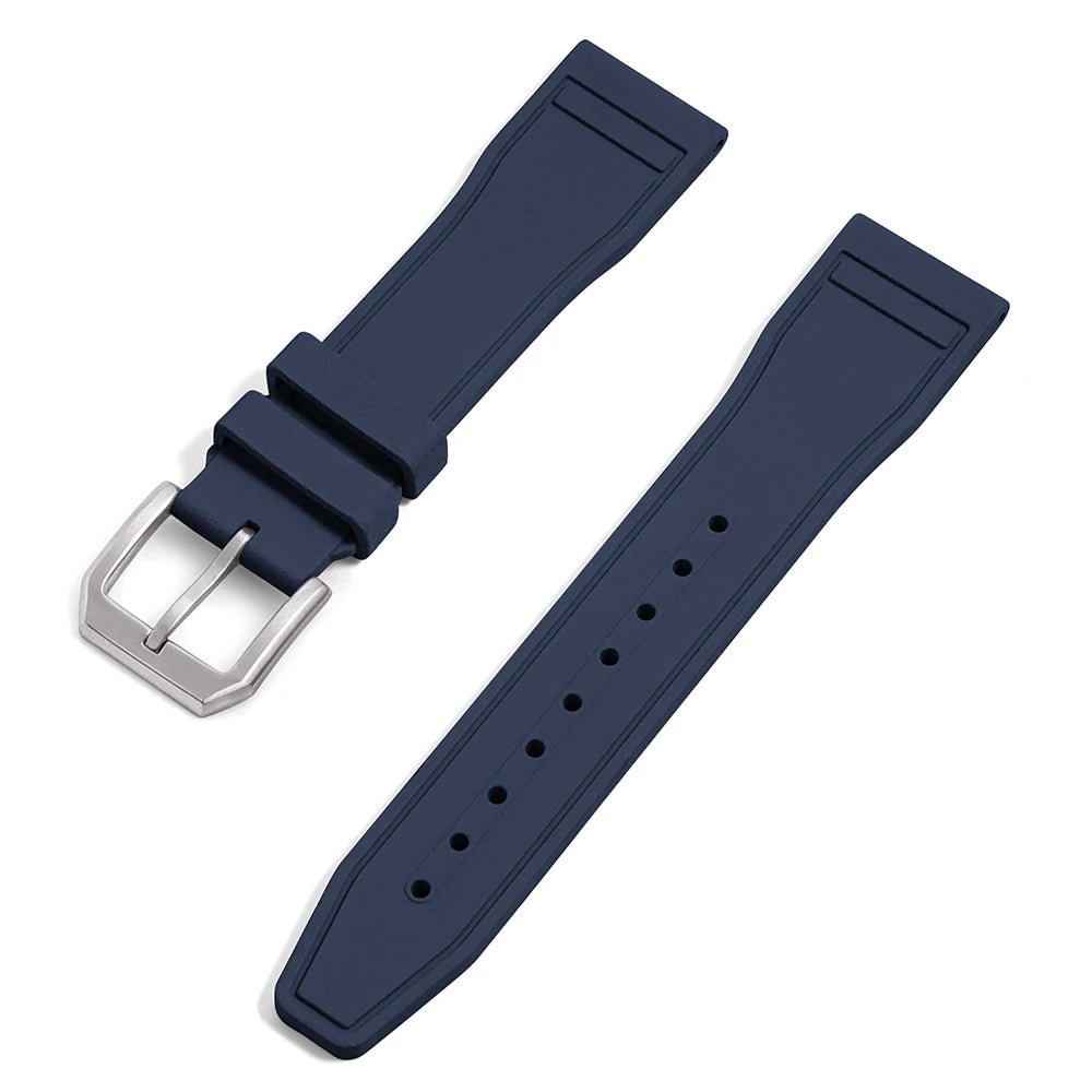 Rubberen Horlogebandje - Blauw - Watch Mates