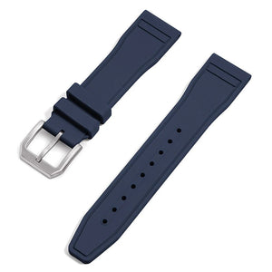 Rubberen Horlogebandje - Blauw - Watch Mates