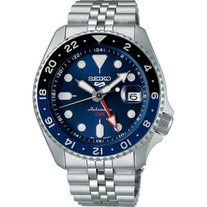 Seiko 5 GMT Automatic SSK003K1 - Watch Mates
