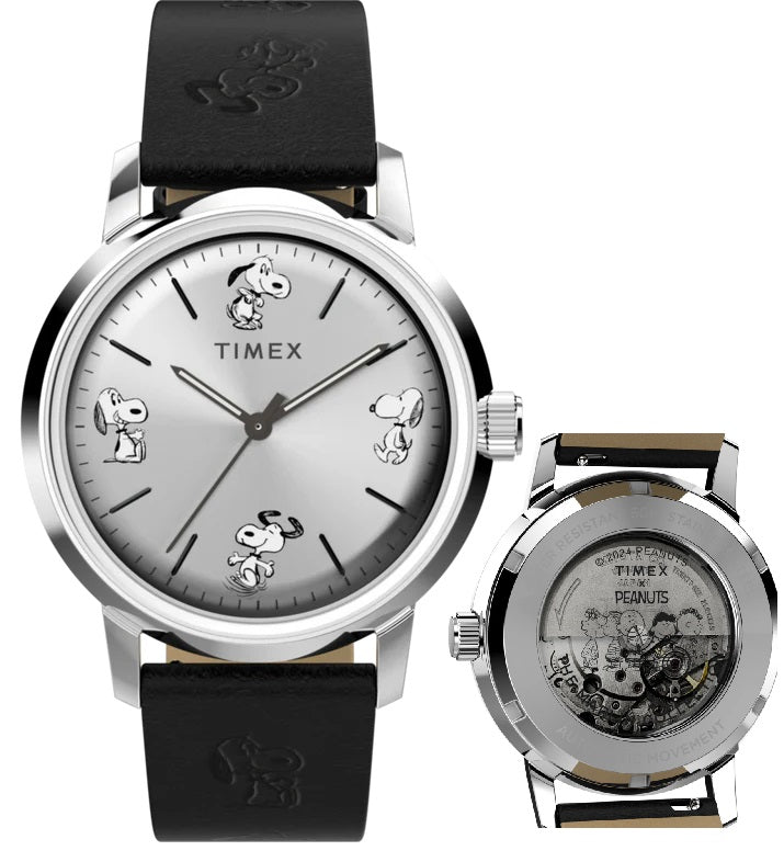 Timex Peanuts Collection - Marlin - Automatic - Sketch TW2W54000 - Watch Mates