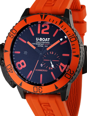 U-Boat 9543 Sommerso Orange IPB Automatisch Herenhorloge 46mm