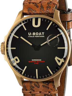 U-Boat 8467/B Darkmoon Capsoil IP Bronze Men's Watch 44mm