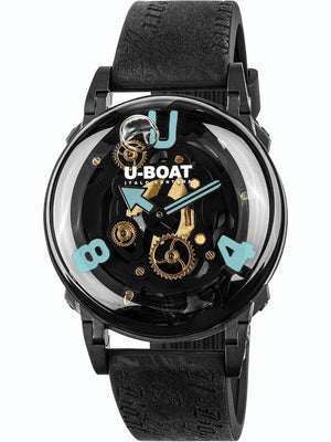 U-Boat 3353 U-65 PVD Aqua Capsoil Men's Watch 44mm