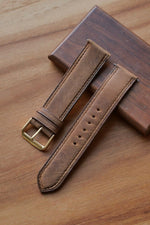 Vidan Leather Works x Watch Mates - Sandy Brown - Watch Mates