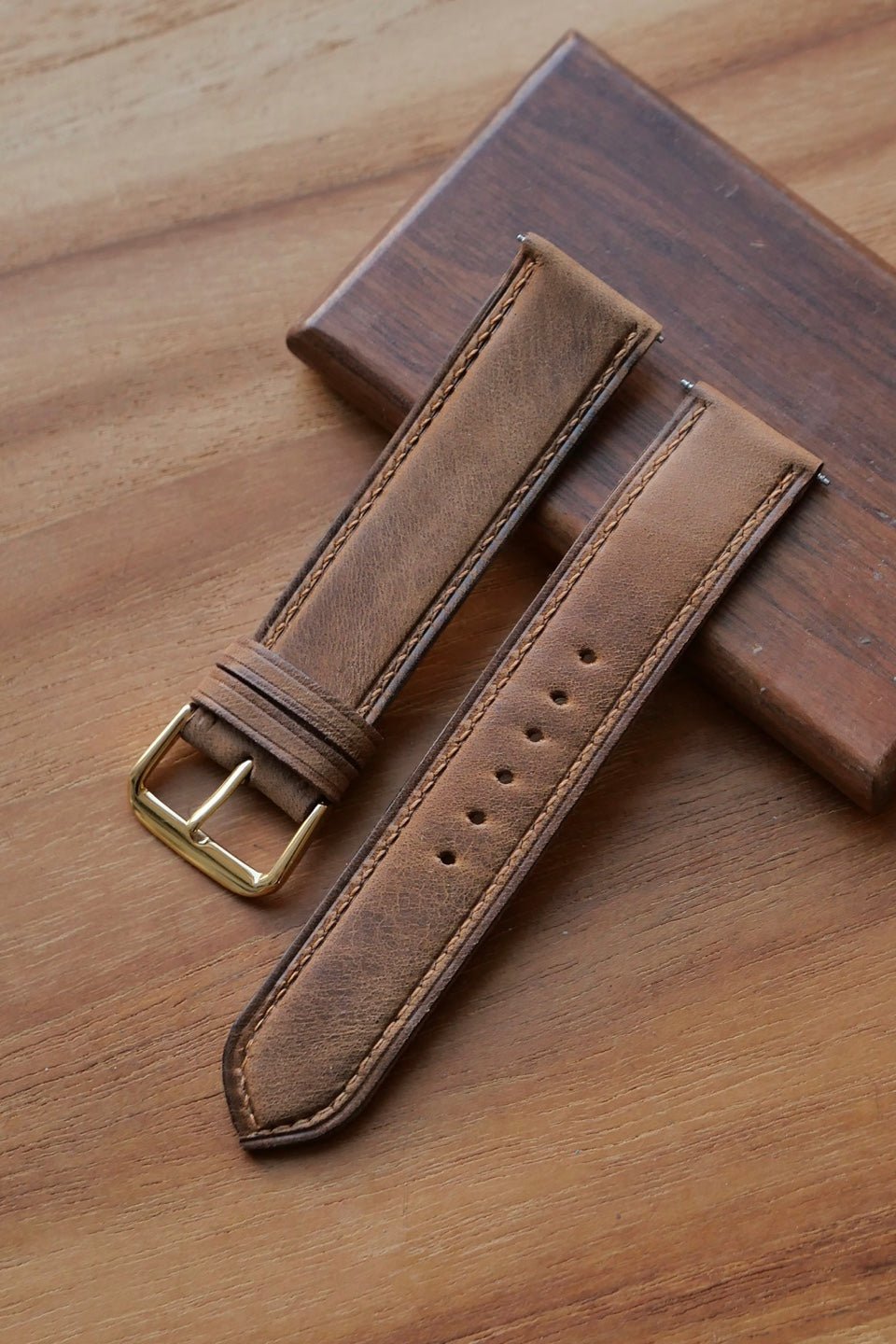 Vidan Leather Works x Watch Mates - Sandy Brown - Watch Mates
